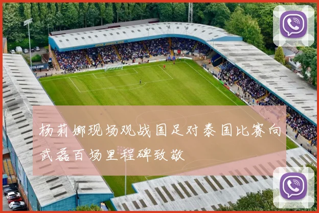 杨莉娜现场观战国足对泰国比赛向武磊百场里程碑致敬